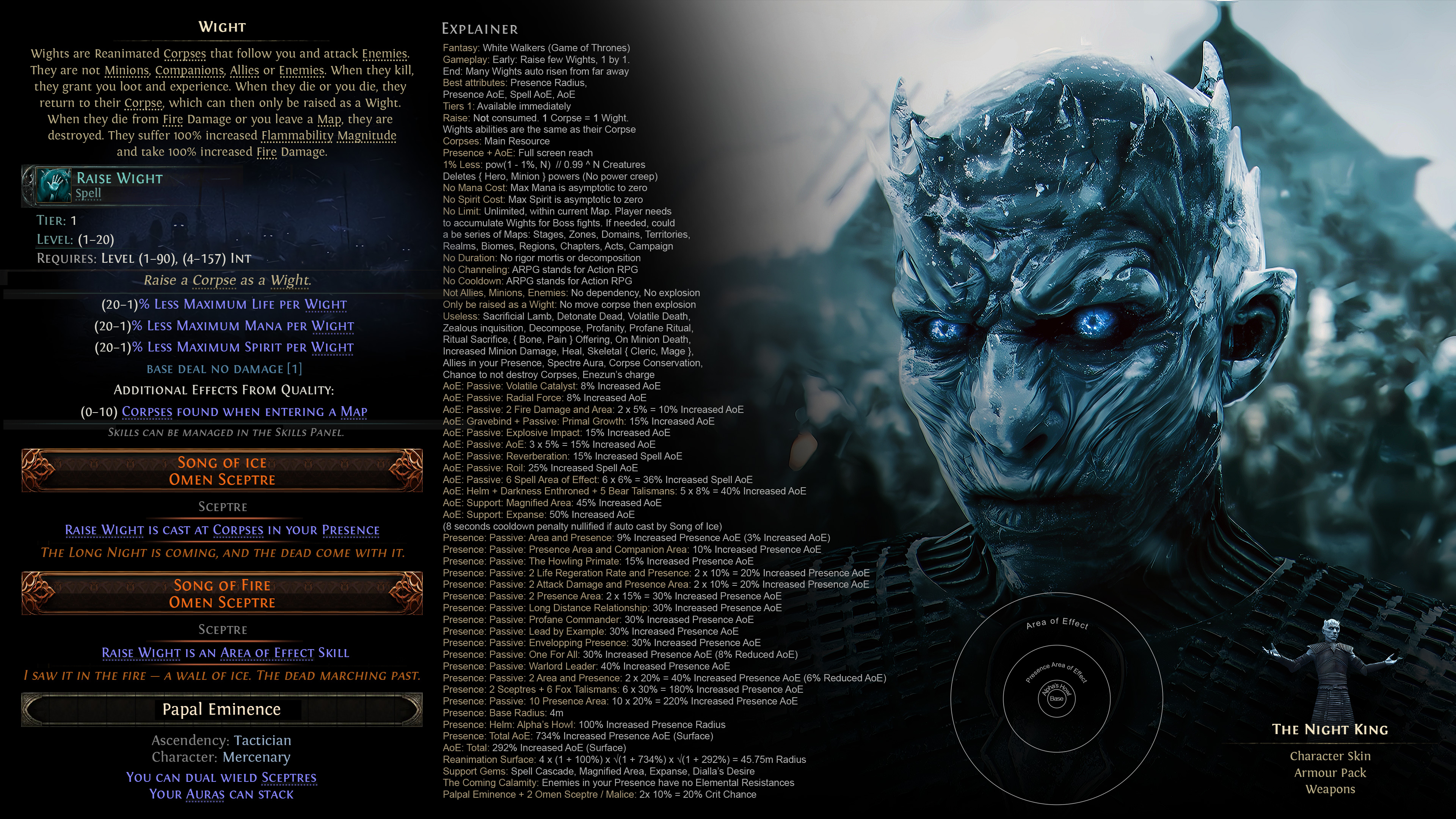 PoE2 Proposal 3 - Raise Wight